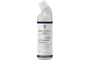 DELPHISECO Delphis Eco Toilet & Limescale Cleaner 750ml | Eco Friendly | Toilet Cleaner Limescale Remover | Safe for Septic Tanks | Kills 99.99% of Bacteria