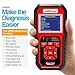 Produktbild EMEBAY Konnwei KW850 Verbesserter Motordiagnosescanner, OBD II, Autocodeleser, farbiger Bildschirm, OBD2-/EOBD-Funktion, mit O2-Sensortest, I/M-Bereitschaft, Rot