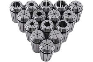 YOSOO Set De 15PZ ER20 Pince De Serrage Pour Gravure Tournage Fraisage CNC Chuck Tool 1 13 mm