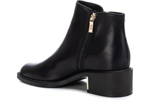 XTI - Botín cierre de cremallera para mujer, color: negro, talla: 37