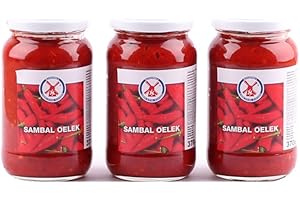 3 x 370g Sambal Oelek Windmill Chilli Chili Paste scharf Pamai Pai®
