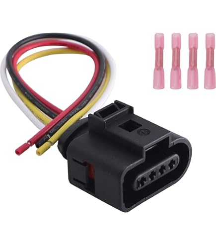 Stecker 8-polig Reparatursatz Für VW 1J0973714 1J0973814 Steckverbindung Kabel E - Foto 2