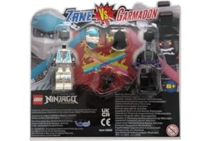 Blue Ocean LEGO Ninjago Zane vs Garmadon Minifigure Blister Pack Set 112322, Small