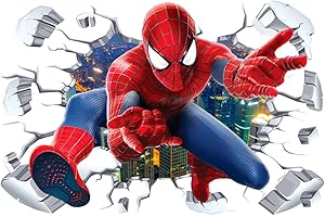 SIPHUS Stickers Muraux Enfants, Autocollant Mural Enfant, 3D Stickers Mural 40cm x 60cm, Stickers Muraux Chambre, Stickers Chambre Enfant, Decoration Murale, pour la Chambre Enfants, Salon