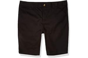 French Toast Girl's Adjustable Waist Stretch Twill Bermuda Short (Standard & Plus) School Uniform