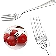 Engraved Fork I Forking Love You Stainless Steel Table Fork-I Forking Love You Personalized Letter Dinner Fork for Birthday, Wedding Valentine Gifts(1Pcs)