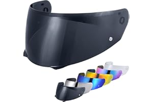 VCOROS Helmet Visor for i90 i91 HJ-33 Motorcyle Helmet Sun Shield Lens,Motorcycle Face Shield Helmet Accessories Replacement (Black)