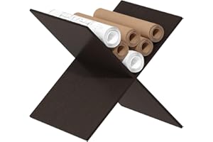 Furinno CUBICLE Cube Insert, X-Shelf Cube Organizer, Fits into Extra Thick Cubes, for Organizers and Storage, Dark Oak (Does not fit IKEA Kallax Shelving)