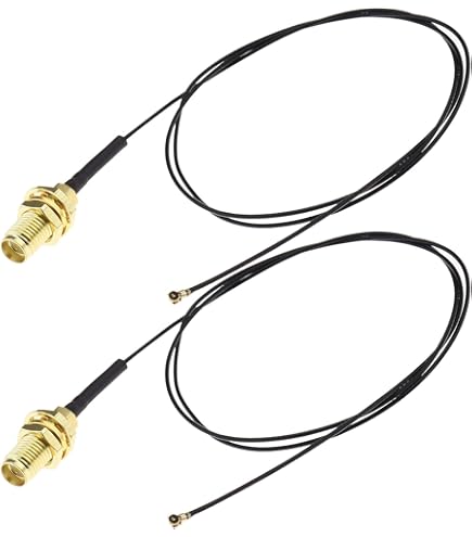 5 Cavi Antenna IPX A SMA Da 15cm - Per Wi-Fi, Router E Schede Di Rete