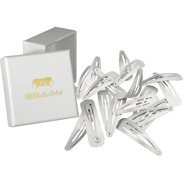 12er-Set Matte Haarspangen (5 Cm) – Rutschfest, Stylisch & Perfekt Organisiert In Einer Box