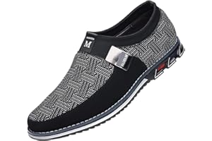UIKGITP Uomo Casual Moda Mocassini Scarpe Comfort Scarpe da Passeggio Scarpe da Guida Scarpe in Pelle di Lusso per Uomo d'Affari Lavoro Ufficio Abito Ufficio Sneakers Esterno