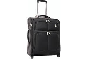 Aerolite espandibile 55x40x20 a 55x40x23 Valigia leggero Trolley Bagaglio a mano
