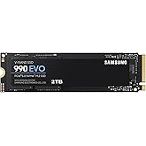 Samsung 990 EVO NVMe M.2 SSD 2 TB, PCIe 4.0 x4 / PCIe 5.0 x2, NVMe 2.0 (2280), 5.000 MB/s Lesen, 3.200 MB/s Schreiben, Intern