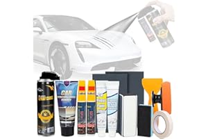 23GUANYI Kratzer Entferner Auto mit Sprühbehälter, Lack Reparatur Set Politur Auto Kratzer Reparatur Lack, Auto Lack Reparatur Auto Kratzer Entferner, Lackstift Schwarz Auto（Reines Rot + Perlrot）