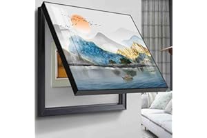 ALSUPEU Coperchio per Scatola elettrica Scatola di Distribuzione Contatore Flip,Coperchio Decorativo per Scatola Elettrica,Pittura Decorazione da Appendere Nascondi Dipinti,015,40 * 30cm