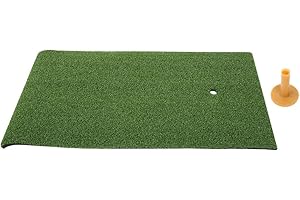 ‎YOSOO HEALTH GEAR Yosoo Health Gear Abschlagmatte Golf, Turf Golf Schlagmatte, Residential Golf Übungsmatte Mit Gummi T-stück Halter, Ideal Für Drinnen Und Draußen