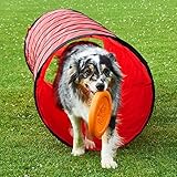 Spiel- und Spaß-Tunnel, 3 m lang, ø 60 cm, rot, Agility -...