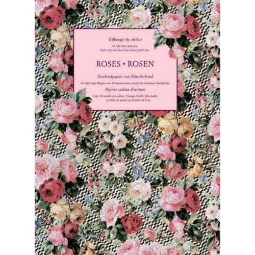 Ebook Geschenkpapier von Künstlerhand : Roses (Botanica's Pockets)