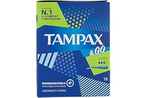 Tampax &Go Super x18 Tampones
