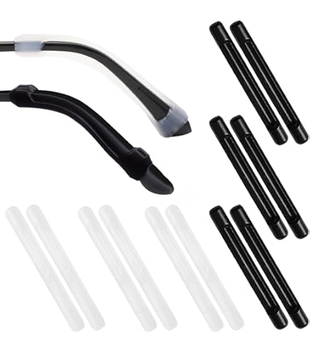 10 Paia Di Cuscinetti Auricolari Per Occhiali - Antiscivolo, In Silicone Morbido - Foto 4