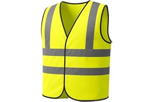 STEP AHEAD/KUEST Step Ahead Hi Vis Vest Hi Viz High Visibility Reflective Safety Vest Security Waistcoat EN20471