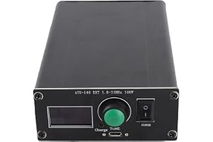 Antenna Tuner Mini Automatic ATU-100, Atu 100 Ext 1.8~55MHz Antenna Tuner Automatic Antenna Tuner for Radio Equipment 1.8~55M