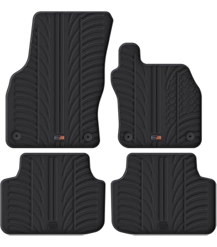 WALSER XTR rubberen voetmatten compatibel met Skoda Ocatavia II (Octavia 2) 2004-2013 WALSER XTR rubberen voetmatten compatibel met Skoda Ocatavia II (Octavia 2) 2004-2013