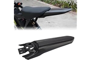JESTOP Modified Extended Longer Rear Fender for Segway Sur-Ron Light Bee X And S, Upgraded Extra Long Dirt Pit Mudguards Protector, Plastic Electric Bike Tail Fender Mud Flap, 15.5×5.9‘’