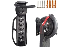 auvstar Soporte de Pared para Scooter Adecuado para Xiaomi M365 / M365 Pro/Ninebot ES1 ES2 Accesorio para Scooter Eléctrico,Soporte de Pared para Bicicleta Carga Máxima 30 KG