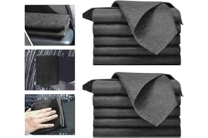 DAJASD 10 Stück Verdicktes Magisches Reinigungstuch, Magisches Tuch, Streifenfreies Wundertuch, Wiederverwendbares Allzweck-Mikrofaser-Handtücher für Küchen Badezimmer Fenster Glas Autos (30 x 40cm)