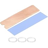 Pi+™ (PiPlus™) Copper Heatsink for M.2 / M2 SSD NVME/SATA Universal Upto 2280 with Silicone Thermal Cooling Gel Pads