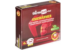 THERMOPAD HAND- & FUßWÄRMER THERMOPAD - oryginalny ocieplacz na kolana, 4 sztuki, zapewnia ciepło do 8 godzin