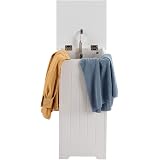 Ramton White Wooden Laundry Basket Large Buy Online In Dominica At Desertcart