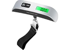 VIGIND Digital Luggage Scale, Portable Handheld Baggage Electronic Scale, Suitcase Scale with Temperature Sensor and 110 Poun