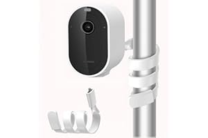 TYEYOBER Lot de 1 Support Flexible pour Arlo Pro, Arlo Pro 2, Arlo Ultra, Arlo Pro 3, Arlo Pro 4, Arlo Go, Arlo Essential Spotlight,Google Nest Cam (Battery) Camera Sturdy Flexible Twist de la caméra