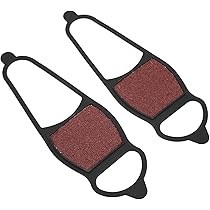 Ramponi Antiscivolo Per Scarpe - 2/4 Pezzi In Acciaio, Per Ghiaccio E Neve, Regolabili Per Trekking Invernale - Foto 2