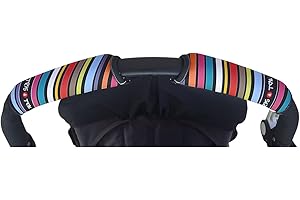 Tris & Ton 8435415919685 - Fundas Empuñaduras Horizontal Doble, Empuñadura Funda para Silla de Paseo Cochecito Carrito Carro