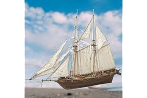 Surakey Modèle de voilier en bois - Modèles de bateau en bois - Kit de décoration - Kit de modélisation en bois - Cadeau pour enfants et adultes