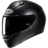 HJC, Full Face Motorcycle Helmet C10 Semi Flat Black, M