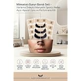 Transformacion Mıknatıslı Horlama &Ouml;nleyici Burun Bandı Seti - Manyetik Sporcu Nefes A&ccedil;ıcı Bant - 4 Farklı Boyut Aparatlı 15 G