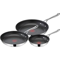 Tefal Jamie Oliver Padella Wok 28 cm Acciaio Inox Adatto a Tutti i