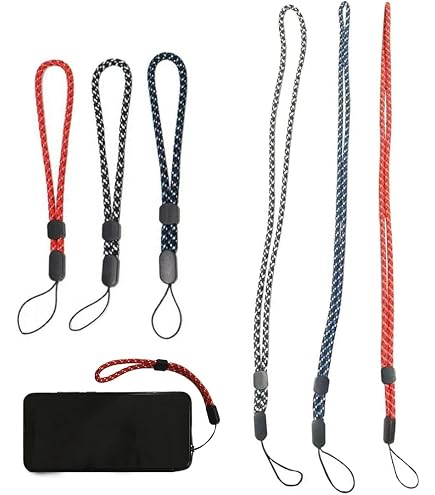 Dragonne Réglable Pour Téléphone Et Appareil Photo - Sangle En Nylon Anti-Vol Et Anti-Chute - Pour Poignet - 4