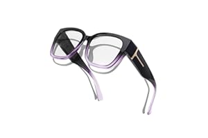 LVIOE Blue Light Blocking Fit Over Glasses for Womens - Oversized Gaming Glasses Reduces Glare