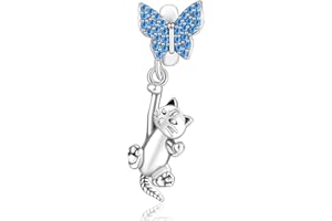Annmors Charm Mère Fille Famille Amis pour Femme Argent Sterling 925 Breloque Bracelets Colliers Pendentifs