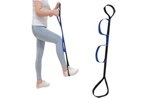 FveVqe Leg Lifter After Hip Replacement Mobility Aids Tool, Leg Lifter Strap for Limited Mobility Get In and Out of Bed, Car, Wheelchair