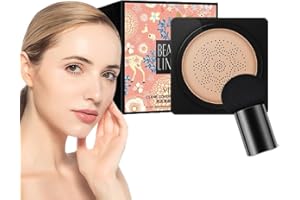 REJCKIMS Wonderninelife Beauty Cream, Whalegrass Air Cushion Cc Cream, Beauty Cream Base, Water Feeling Flawless BB Cream Moisturizing Oil Control (1PCS-Nature)