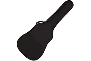JJOnlineStore - Funda impermeable de 96,5 cm para guitarra. Funda de transporte para guitarra 3/4 con correa ajustable, color negro