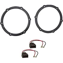 Sound Way - Adattatori Montaggio Altoparlanti Casse da 16,5 cm compatibili con Toyota Yaris Avensis Corolla - KC-TO01 Sound Way - Adattatori Montaggio Altoparlanti Casse da 16,5 cm compatibili con Toyota Yaris Avensis Corolla - KC-TO01