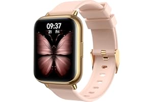 Parsonver Smartwatch per Donna, Smart Watch da 1.69" HD Touch Screen, Orologio Fitness Impermeabile IP68, Orologio Smartwatch con Cardiofrequenzimetro, Smartwatch Sportivo per Android iOS, Rosa
