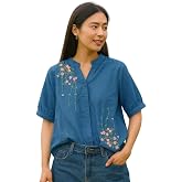 LITZO Shirts for Women - Korean Style Long Sleeve Button Down | Regular Fit Western Latest Stylish Office Wear Tops Women (NO